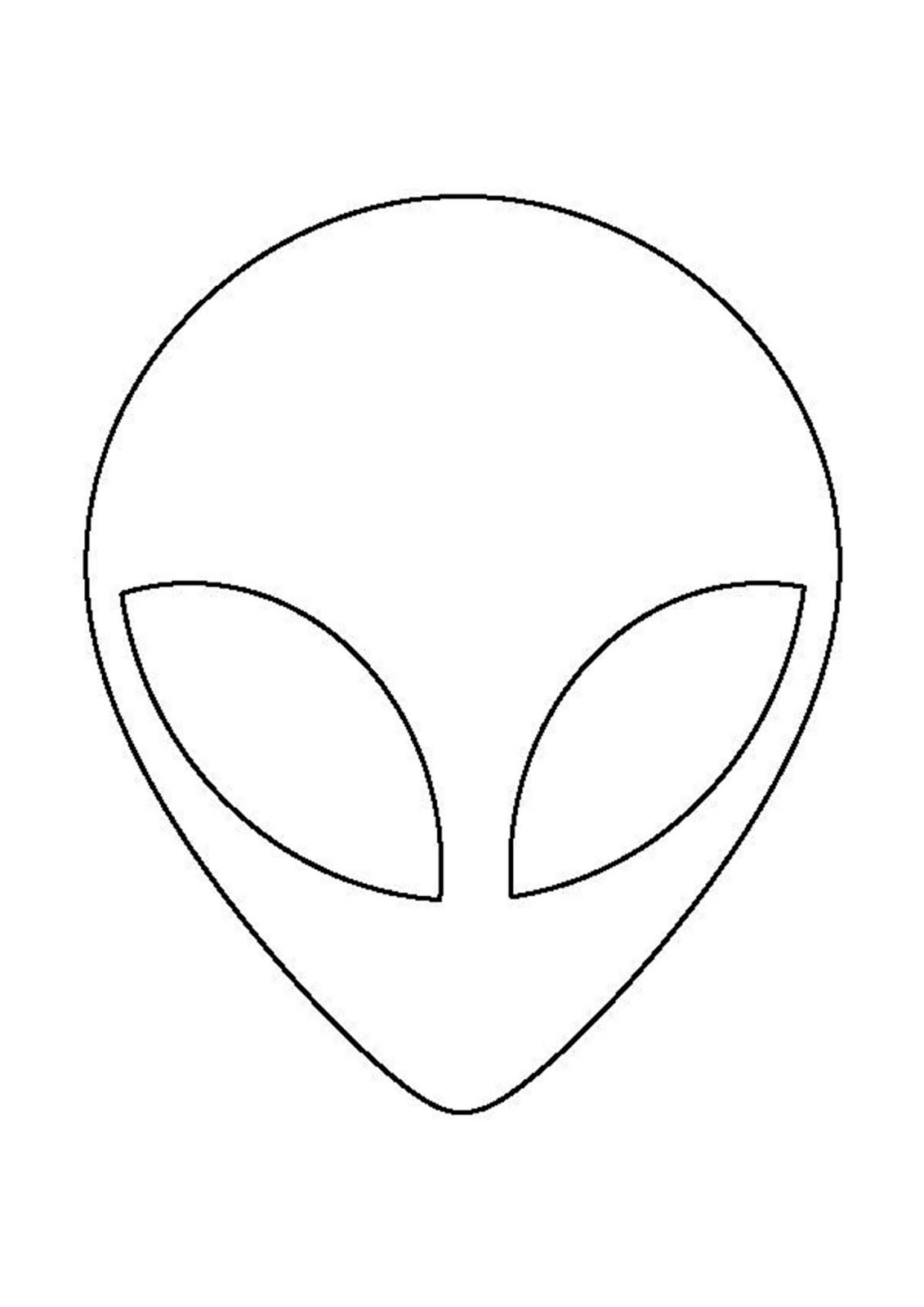 Инопланетянин картинка для детей раскраска