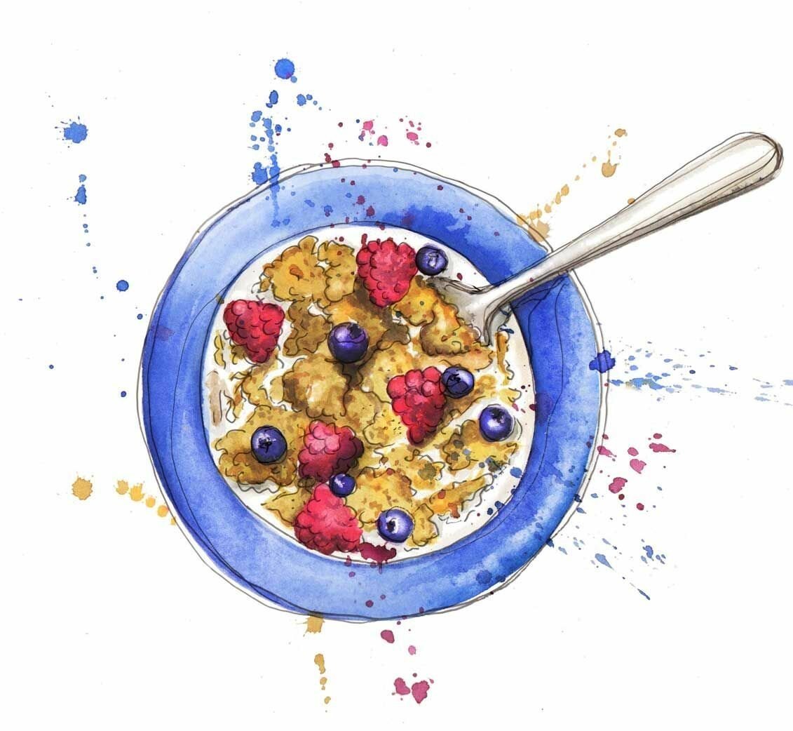 Каша картинка рисунок