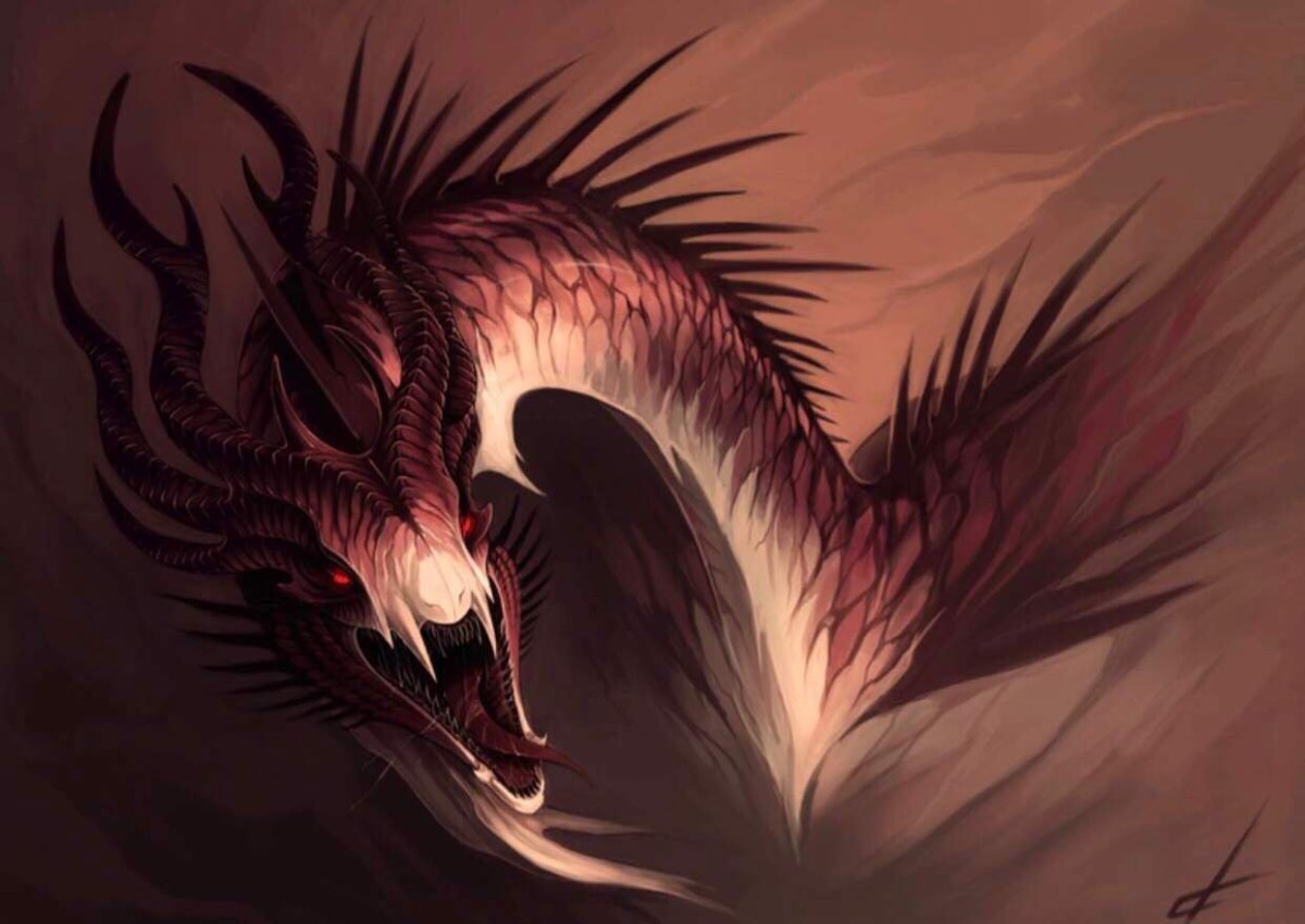 Дракон картинка рисунок
