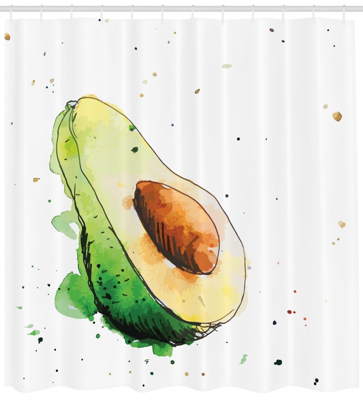 Картинки авокадо для срисовки милые