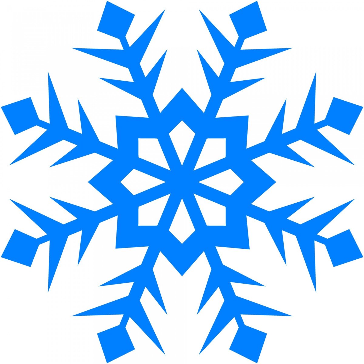 Картинка снежинки на белом фоне